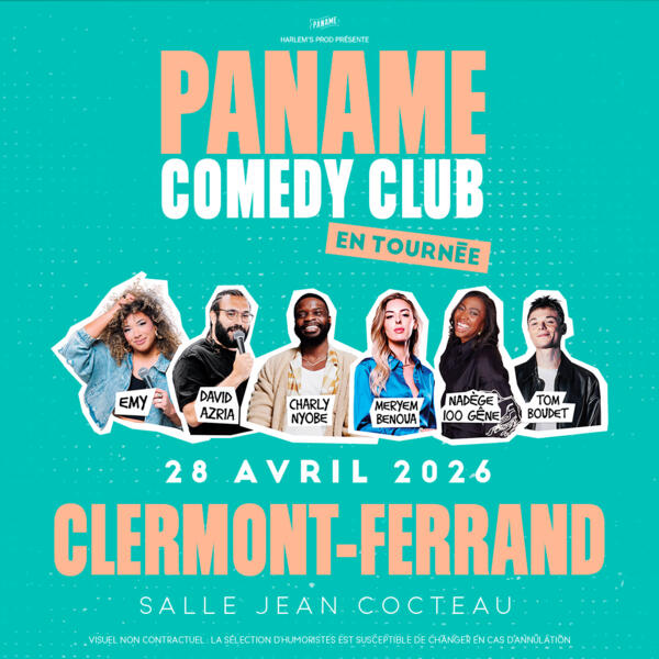 LE PANAME COMEDY CLUB en Tournée