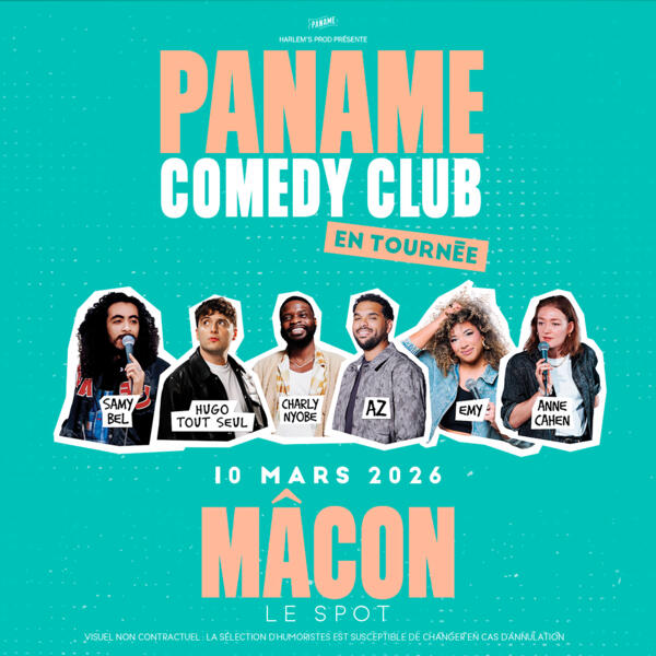 LE PANAME COMEDY CLUB en Tournée